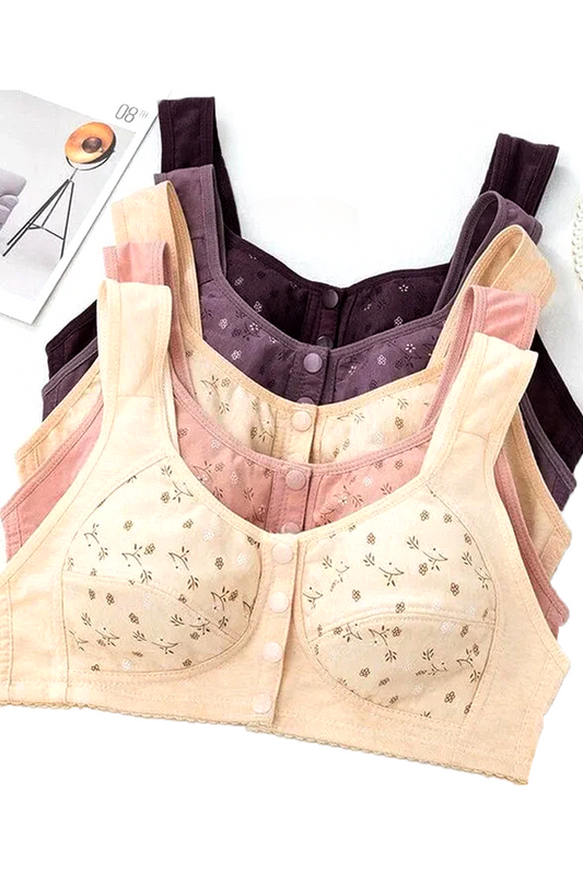 Front Button Bra